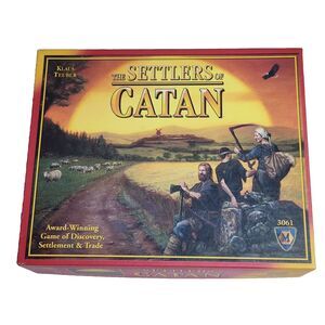 The Settlers of Catan Board Game Mayfair Games 4th Edition (2012) EUC